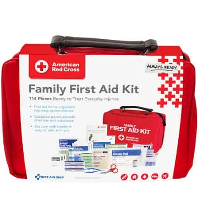 American Red Cross Deluxe Family First Aid Kit