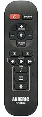Pioneer Sound Bar Remote Control