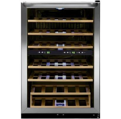 Frigidaire 45 Bottle Two-Zone Wine Cooler FRWW4543AS