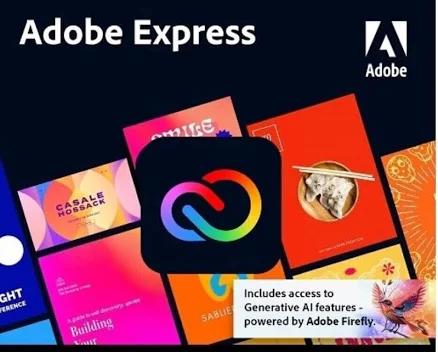 Adobe Express 1 Year - Android Mac Os Windows - Physical Copy