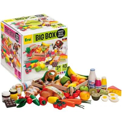 Erzi Big Box of Wooden Play Food Assortment