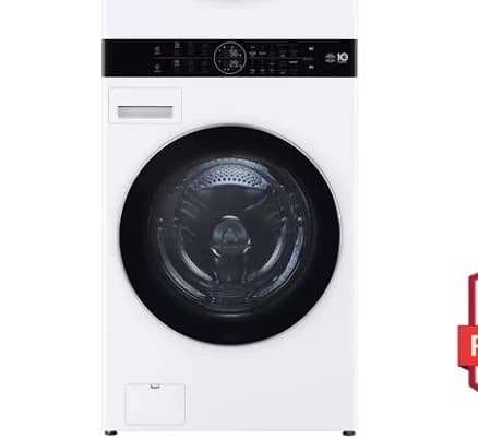 LG WashTower 5.0 Cu. Ft. Front Load Washer and Electric Dryer