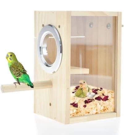 Bird Nest Box Parakeet Breeding Nest Box Bird Nest House