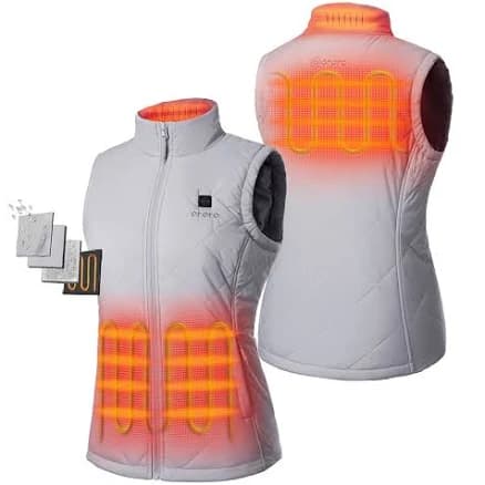 Women Ororo Quilted Heated Vest for