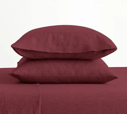 Pottery Barn Belgian Flax Linen Pillowcases