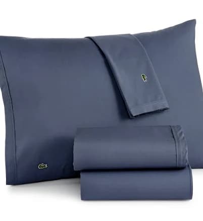 Lacoste Cotton Percale Sheet Set