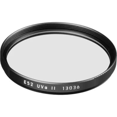 Leica E52 UVa II Filter