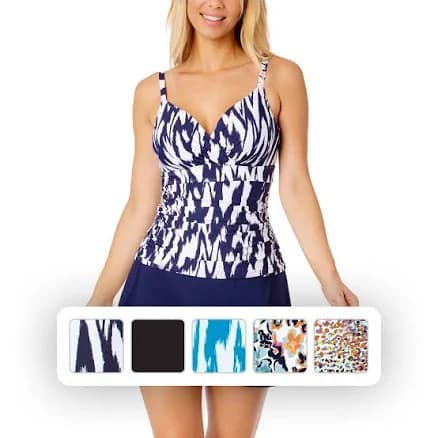 Anne Cole Women's Limited Edition Tankini Top