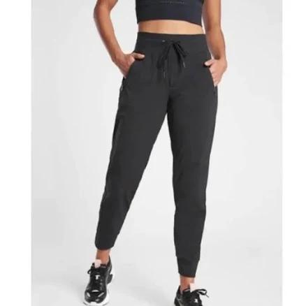 Athleta Pants & Jumpsuits | Athleta Trekkie North Jogger | Color: Black | Size: 6 | Kuratedxkels's Closet