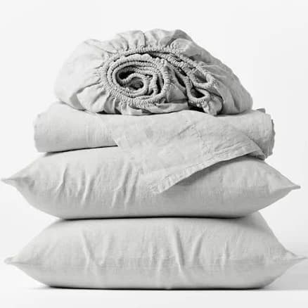 Coyuchi Organic Relaxed Linen Sheet Set