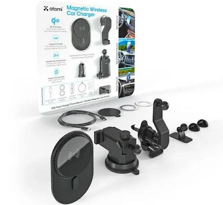 Atomi Qi2 Wireless Car Charging Kit