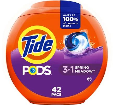 Tide Pods Laundry Detergent Spring Meadow