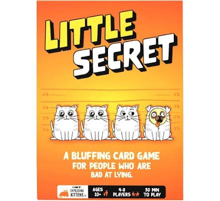 Exploding Kittens Little Secret Board Game