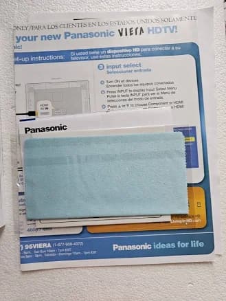 Panasonic Viera Tv User Manual Tc-l42u12 Hd 1080p