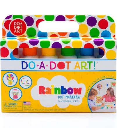 Do A Dot Art! Rainbow Washable Paint Markers