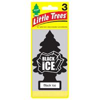 Little Trees Car Freshener Black Ice 3 Pack