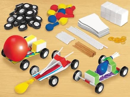 Design & Play Steam Cars Kit