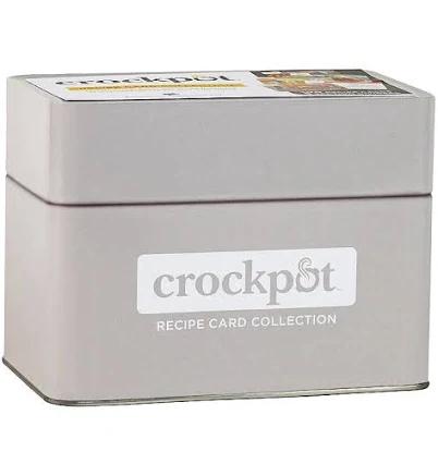 Crockpot Recipe Card Collection Tin (Mushroom)