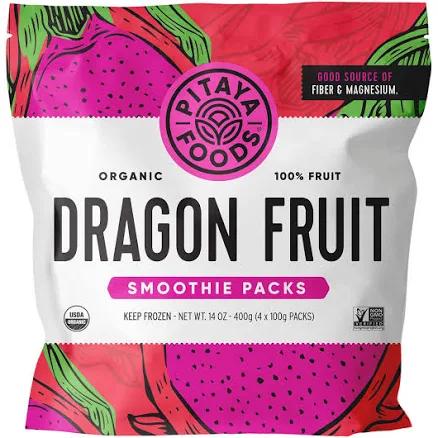 Pitaya Organic Dragon Fruit Smoothie Packs