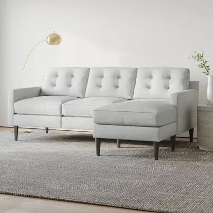 West Elm Drake Midcentury 86" Reversible Sectional Performance