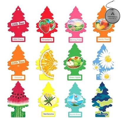 Little Trees Fruit Assorted Variety Pack Air Fresheners