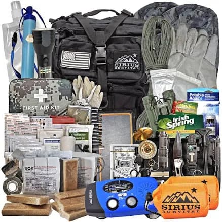Sirius Survival Pre-Packed Bug Out Bag