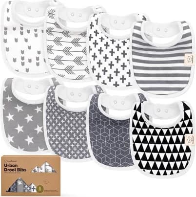 KeaBabies Baby Bibs