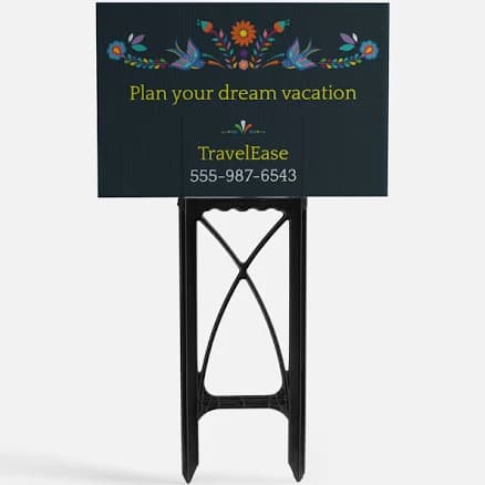 VistaPrint Custom Yard Signs
