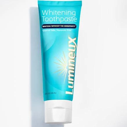 Lumineux Teeth Whitening Toothpaste 2 Pack Enamel Safe for Sensitive & Whiter Teeth Certified Non Toxic