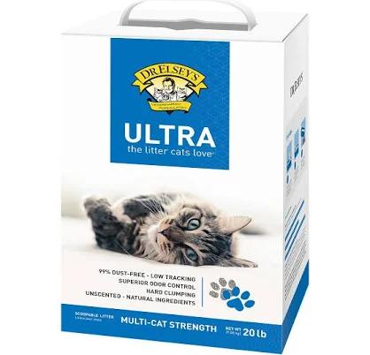 Dr. Elsey's Precious Cat Ultra Unscented Clumping Clay Cat Litter