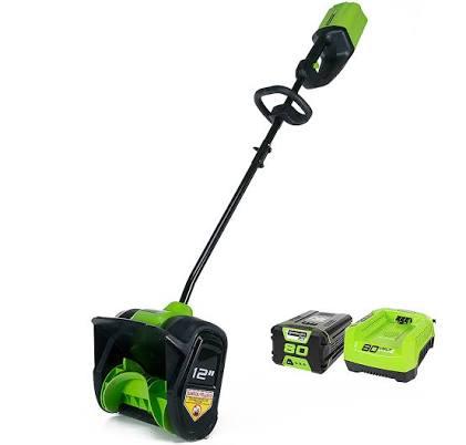 GreenWorks 80V 12" Cordless Snow Shovel