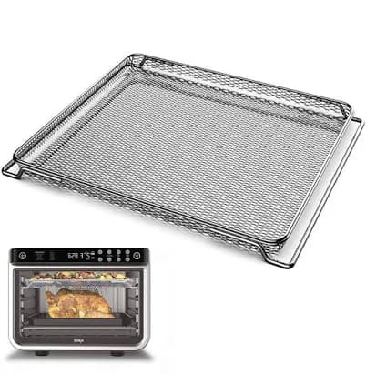 Air Fryer Oven Basket, Original Replacement Baking Trays for NINJA DT201 DT251 Foodi Digital Air Fryer Oven, Mesh Basket, Ideal Accessories for Air