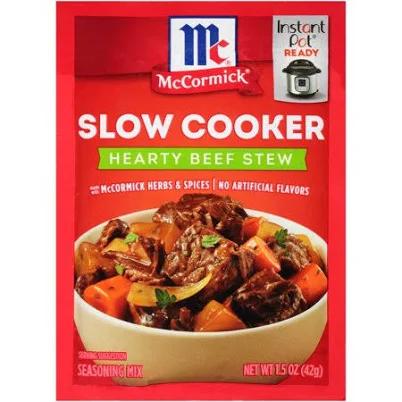 McCormick Slow Cooker Hearty Beef Stew Seasoning Mix