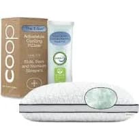 Coop Home Goods Eden Bed Pillow Queen Size for Sleeping on Back, and Side Sleeper