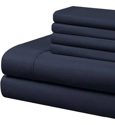 Swift Home Ultra-Soft Microfiber Sheet Set with Bonus Pillowcases