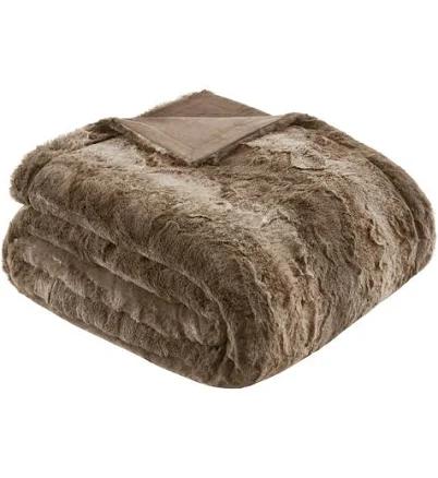 Madison Park Zuri Faux Fur Oversized Throw