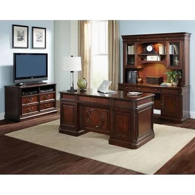 Brayton Manor Jr Executive Home Office Set by Liberty Furniture