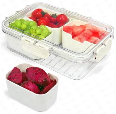 Incolumitas 4 Compartment Snack Containers