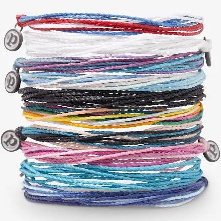 Pura Vida Women's Friendship Bracelet Pack (10 Pack)