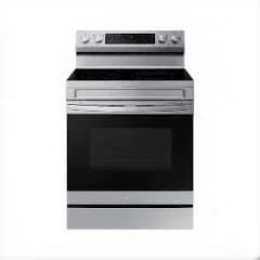 SAMSUNG 6.3 Cu. Ft. Smart Freestanding Electric Range
