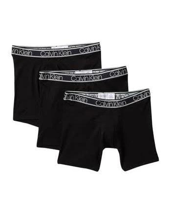 Calvin Klein Men's 3-Pack Bamboo Comfort Boxer Briefs