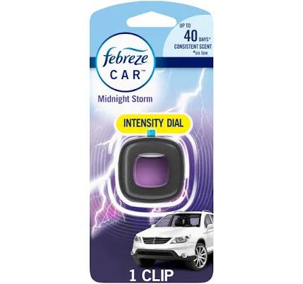 Febreze Car Air Freshener Midnight Storm Vent Clip