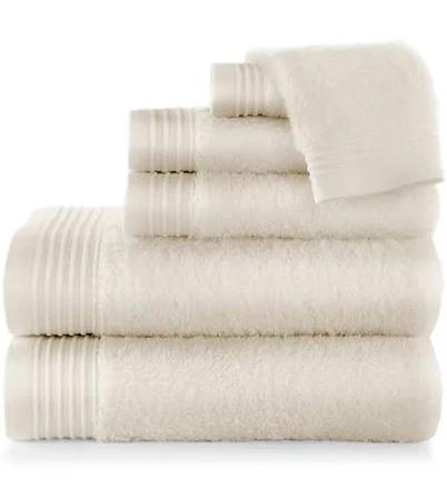 Bamboo Bath Towel Collection by Peacock Alley in Beige at Anthropologie