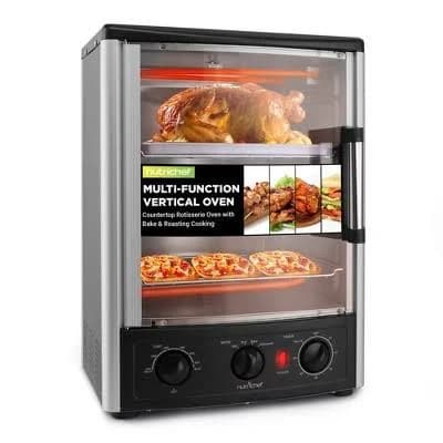 NutriChef Multi-Function Vertical Countertop Rotisserie Oven PKRT97