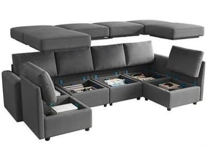 Linsy Home U Shaped Sectional Sofa