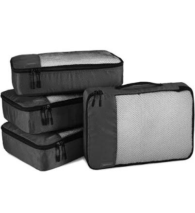 AmazonBasics 4-Piece Packing Cube Set