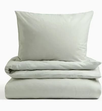 H&M Home Cotton Twin Duvet Cover Set