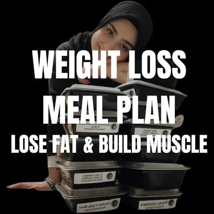 Weight Loss Meal Plan - Halal Meal Prep Delivery 18 MEALS + PROTEIN SNACKS