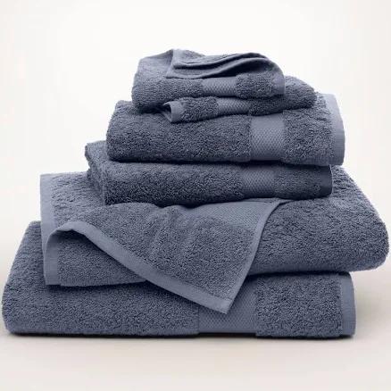 Boll & Branch Plush 6-Piece Organic Cotton Bath Towel Set