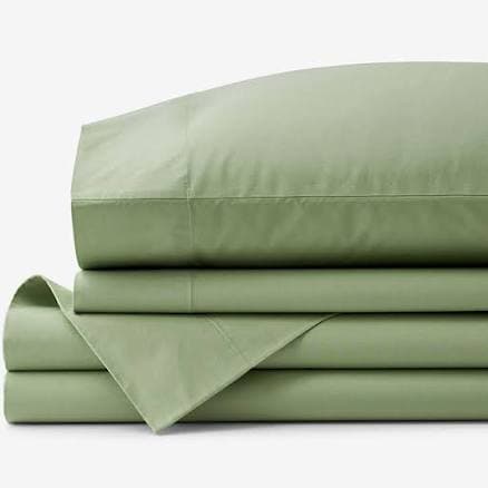 The Company Store Classic Cool Organic Cotton Percale Solid Duvet Cover